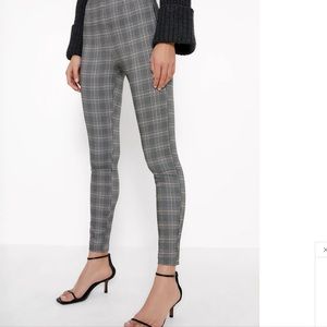 Zara High waisted cropped pants